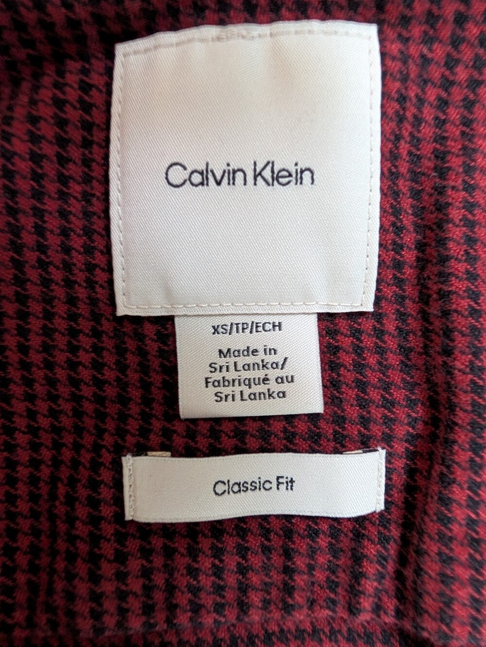 Calvin Klein XS boys button down shirt Classic Fit - New without tags